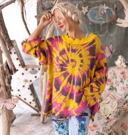 Magnolia Pearl Magnolia Pearl Kaleidoscope Sweater Top 2154 Sunburst