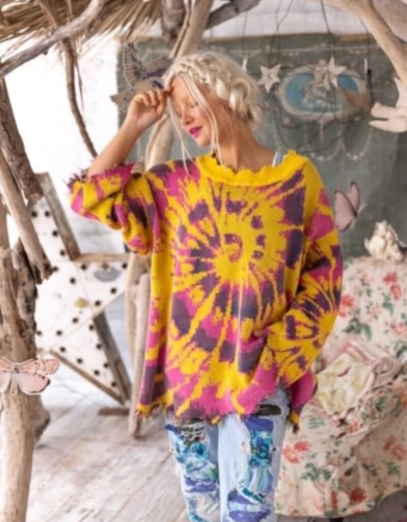 Magnolia Pearl Magnolia Pearl Kaleidoscope Sweater Top 2154 Sunburst