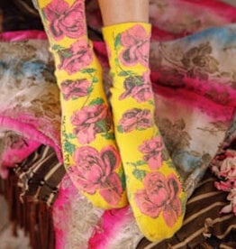Magnolia Pearl Magnolia Pearl Floral MP Socks 141 Morning Rose
