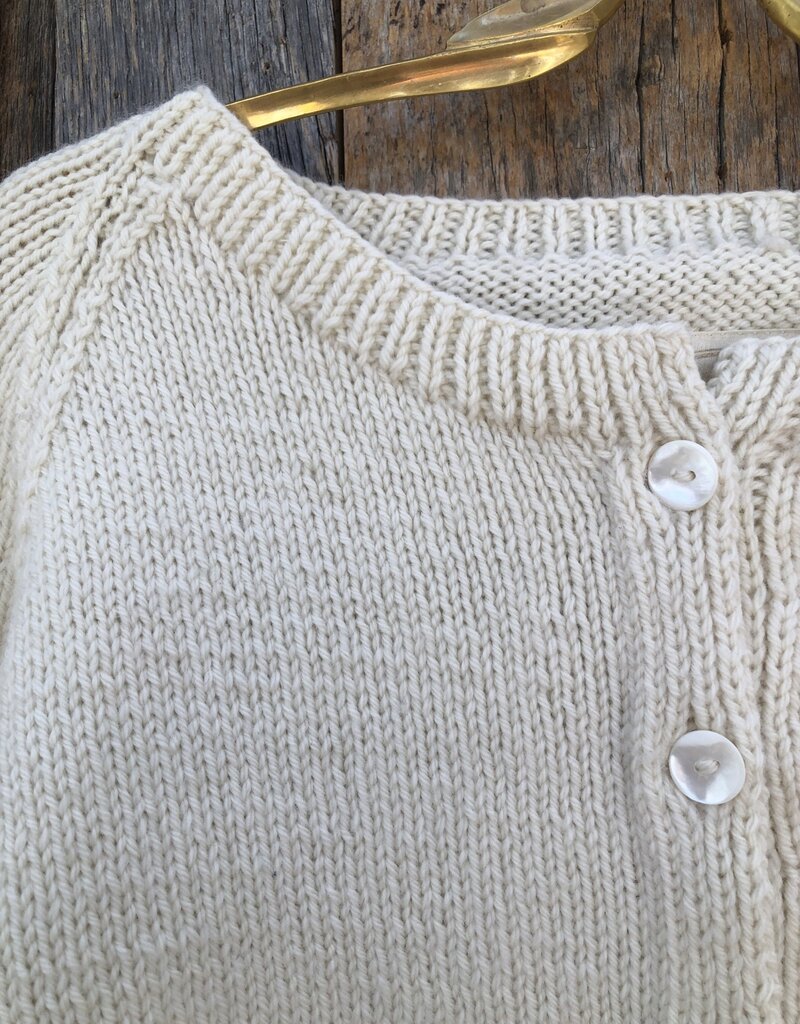 Auntie Oti Auntie Oti Cream Cardigan