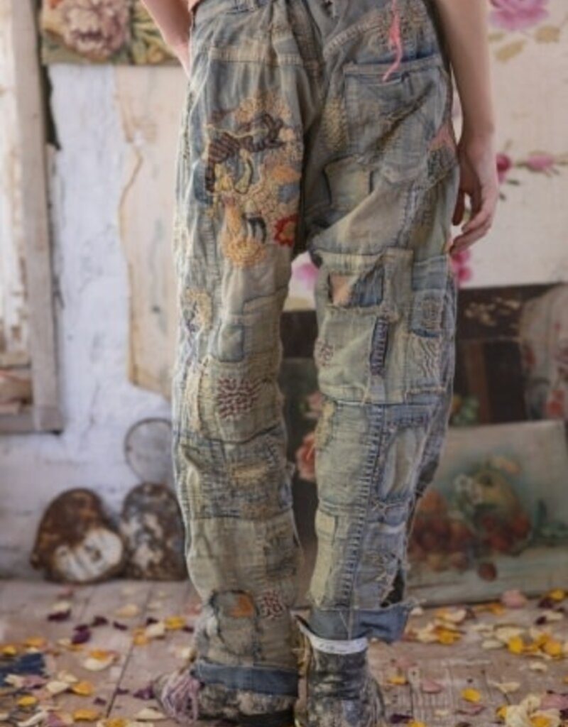 Magnolia Pearl Magnolia Pearl Belle Le Vie Miner Denims Pants 848 Faded Indigo*