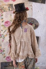 Magnolia Pearl Magnolia Pearl Eyelet Dea Blouse Top 2212 Swan