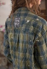 Magnolia Pearl Magnolia Pearl Landes Workshirt Top 2240 Uncle Joe's Plaid*