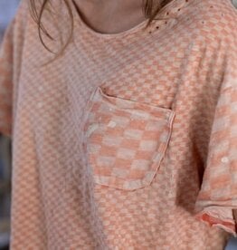 Magnolia Pearl Magnolia Pearl Piecewise Pocket T Top 2405 Tabby*