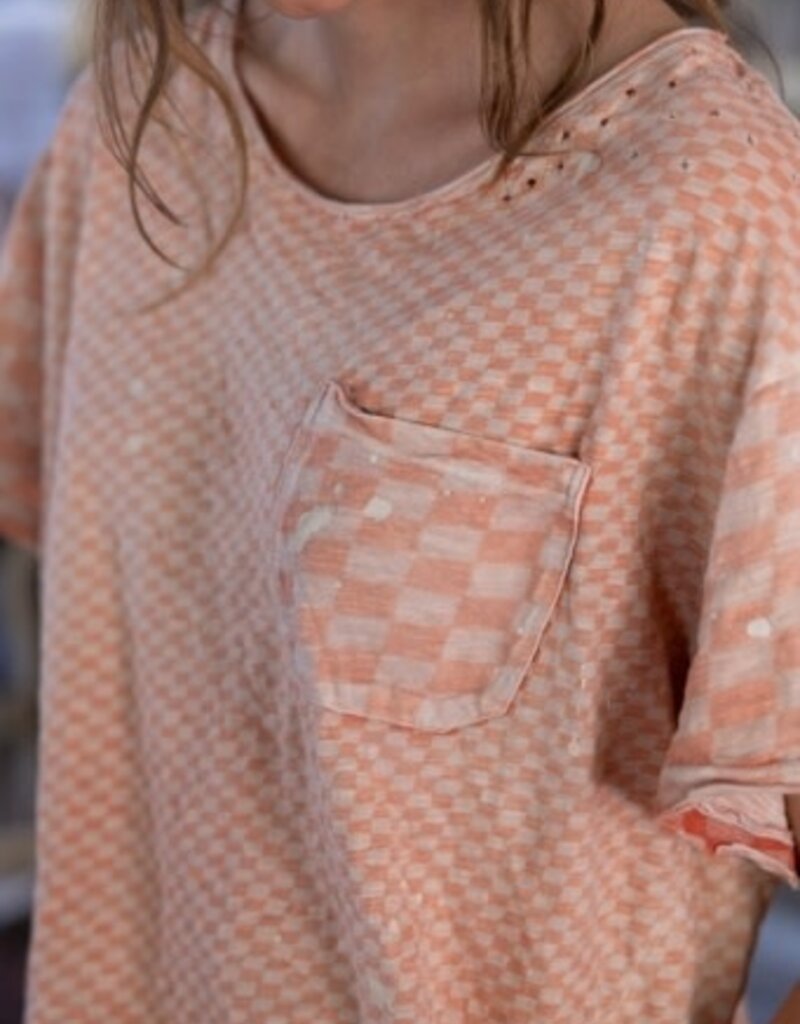 Magnolia Pearl Magnolia Pearl Piecewise Pocket T Top 2405 Tabby*