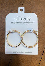 Erin Gray Erin Gray Carmel GF 27mm Hoop Earring