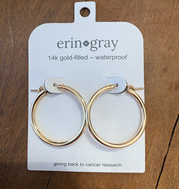 Erin Gray Erin Gray Carmel GF 27mm Hoop Earring