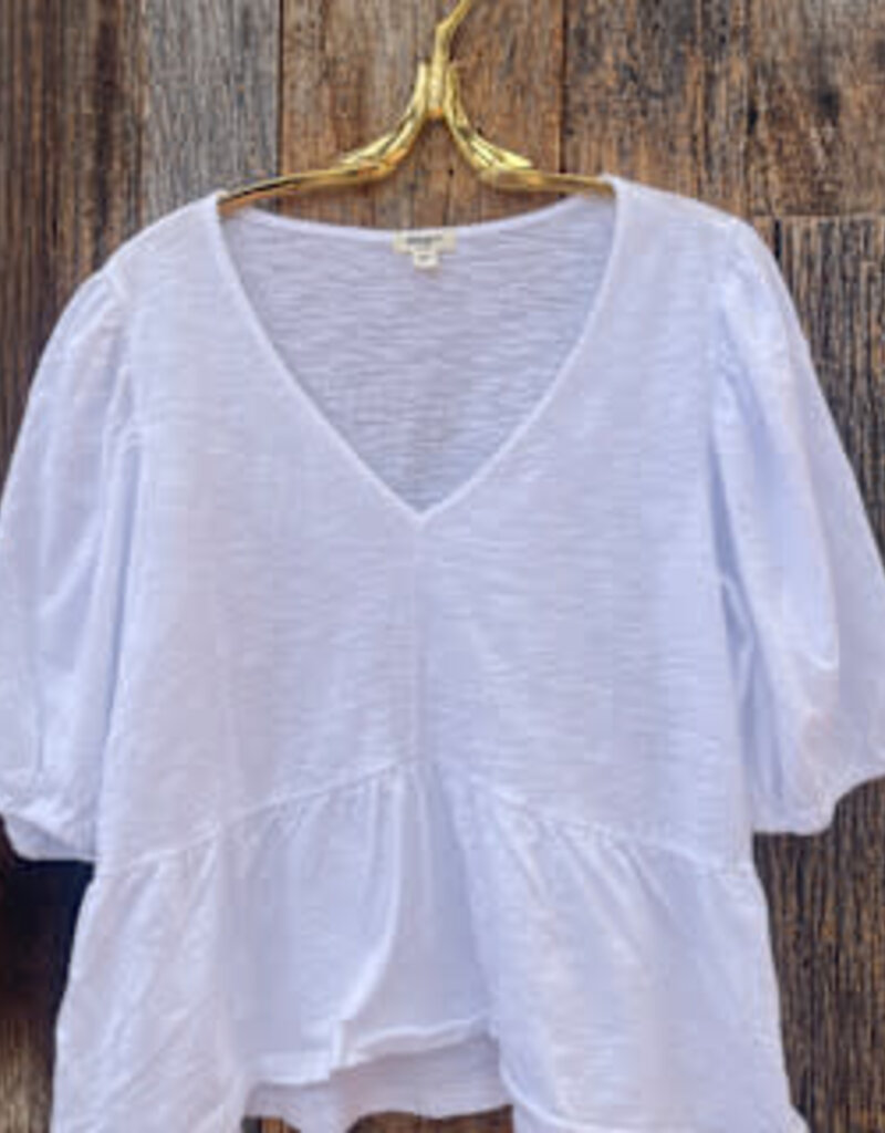 Dylan Dylan Gemma Blouse White
