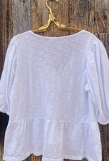Dylan Dylan Gemma Blouse White