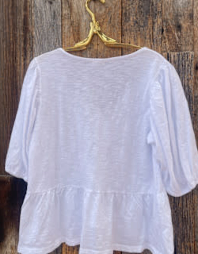 Dylan Dylan Gemma Blouse White