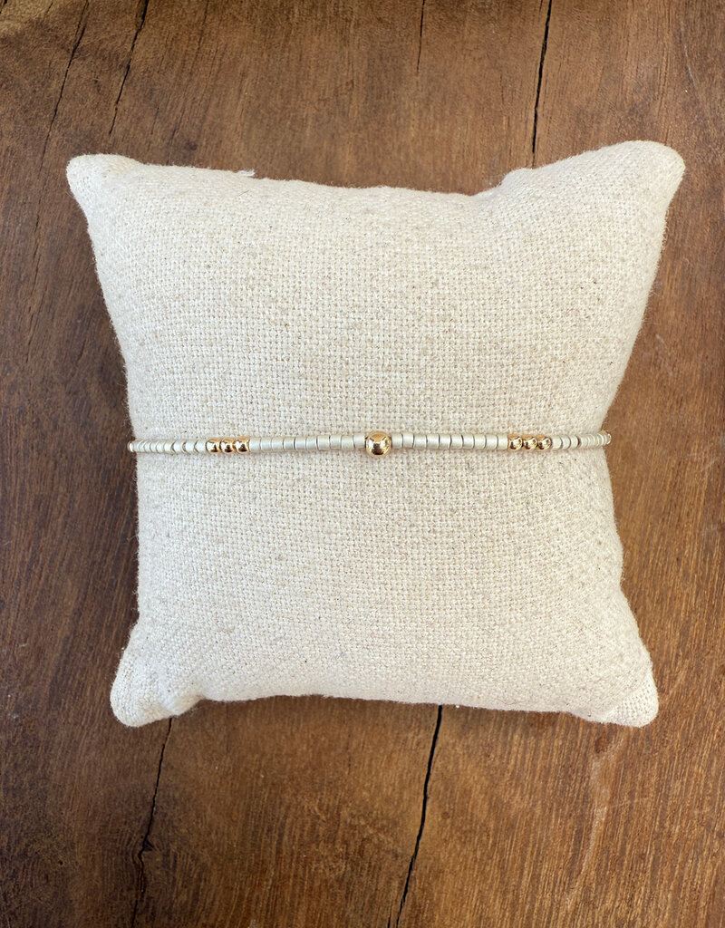 Erin Gray Erin Gray Newport 2mm Champagne GF Bracelet