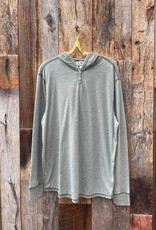 True Grit True Grit Bowery Burnouts S/S Slit Hoodie Green