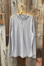 True Grit True Grit Bowery Burnouts S/S Slit Hoodie Coal