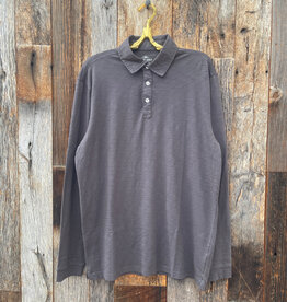 True Grit True Grit Heritage Slub W/ L/S Polo Carbon