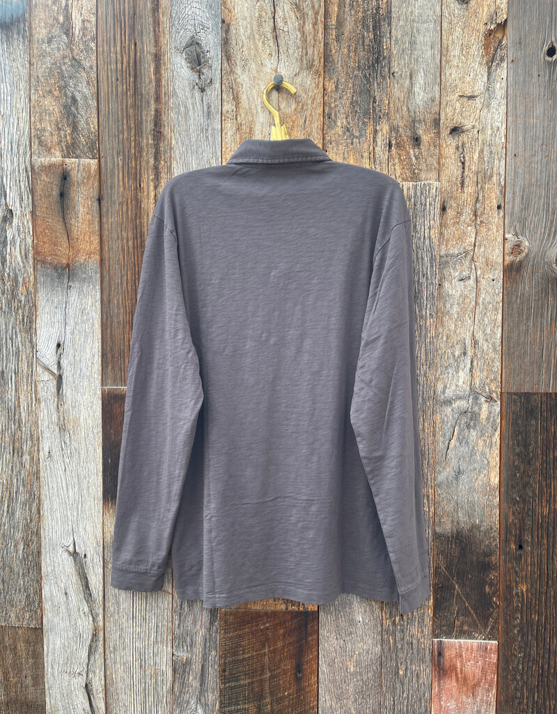 True Grit True Grit Heritage Slub W/ L/S Polo Carbon