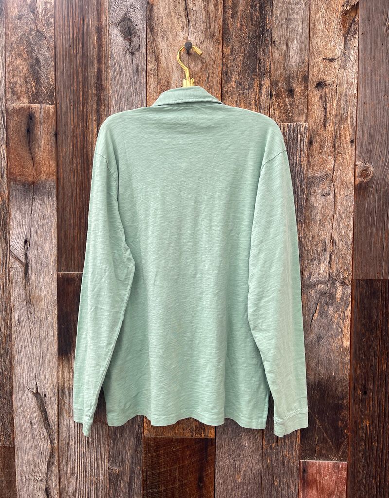 True Grit True Grit Heritage Slub W/ L/S Polo Surf
