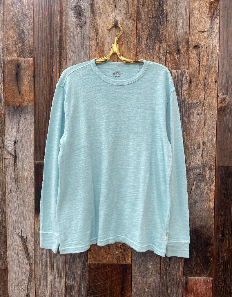 True Grit True Grit Sun Washed L/S Crew Pool