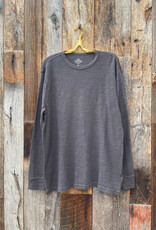 True Grit True Grit Sun Washed L/S Crew Carbon