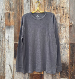 True Grit True Grit Sun Washed L/S Crew Carbon