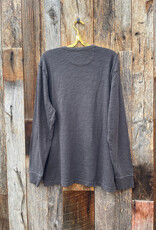 True Grit True Grit Sun Washed L/S Crew Carbon