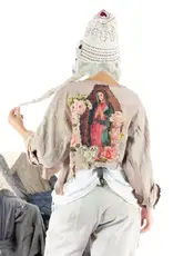 Magnolia Pearl Magnolia Pearl Leather Leni Cropped Jacket 725 Blessed Mother
