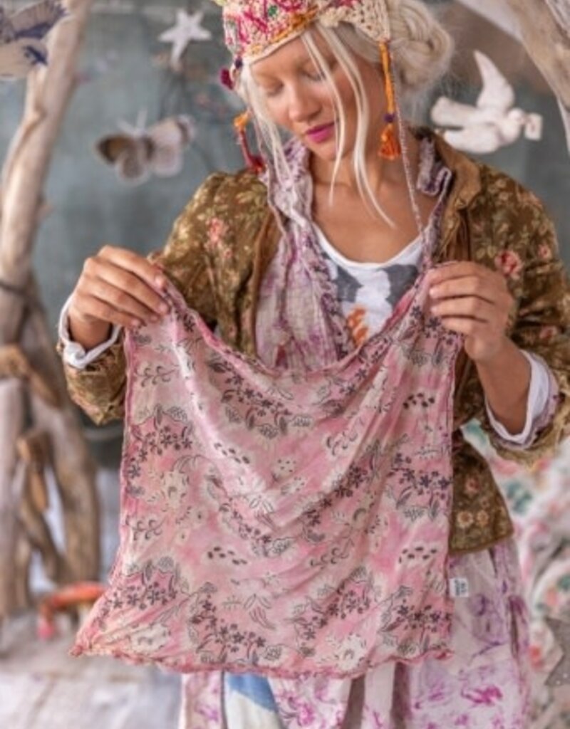 Magnolia Pearl Magnolia Pearl Eyelet Theodora Handkerchief Scarf 210 Sweet Sixteen