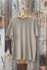 True Grit True Grit Secret Wash S/S Crew Neck Tobacco