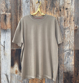 True Grit True Grit Secret Wash S/S Crew Neck Tobacco