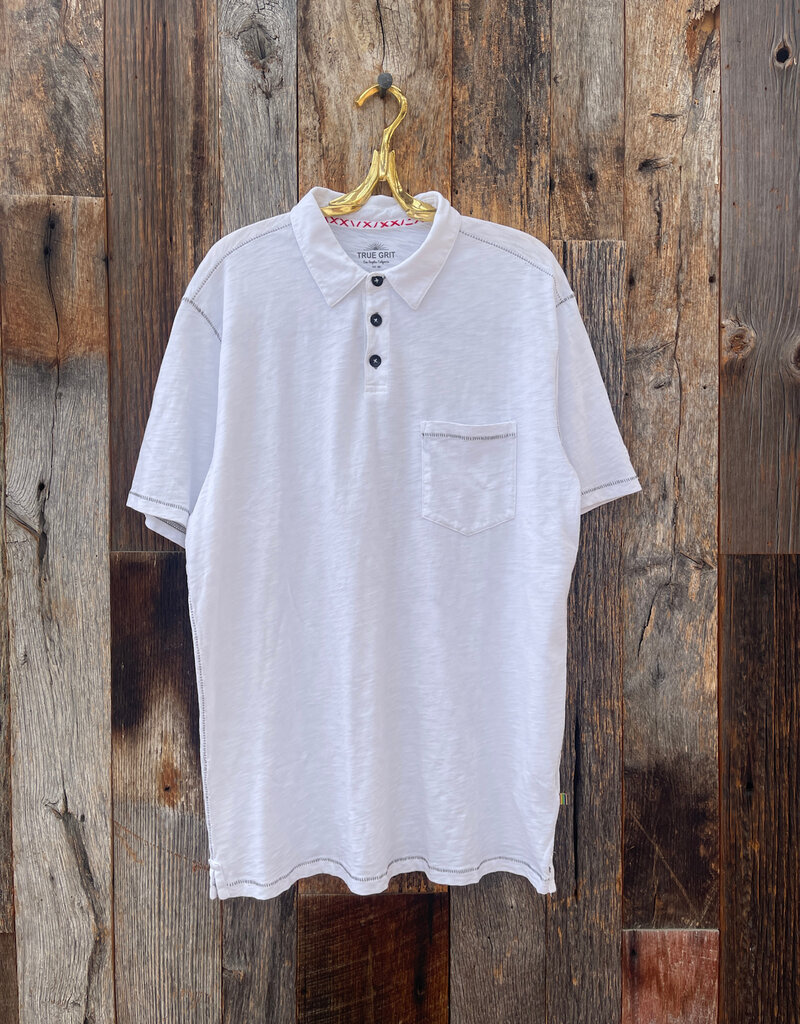 True Grit True Grit Heritage Slub W/ Saddle Stitch White