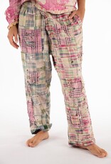 Magnolia Pearl Magnolia Pearl Patchwork Charmie Trousers Pants 510 Madras Pink