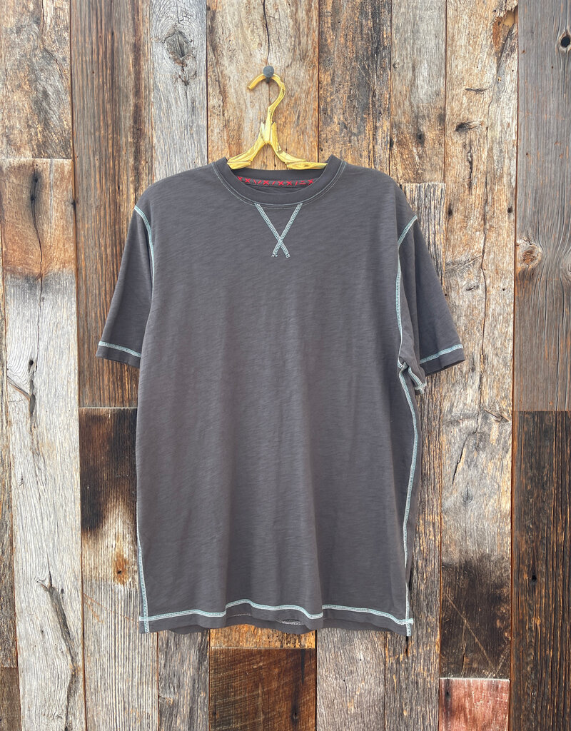 True Grit True Grit Heritage Slub W/ Contrast Coverstitch Carbon