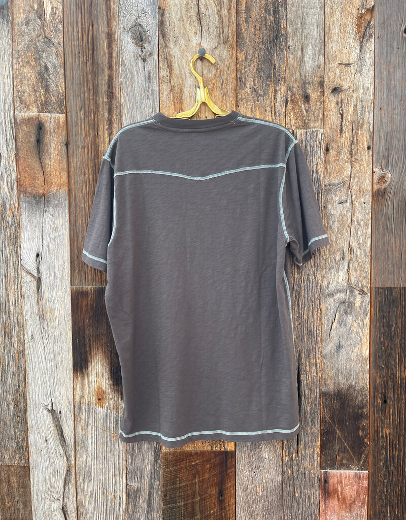 True Grit True Grit Heritage Slub W/ Contrast Coverstitch Carbon