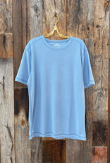 True Grit True Grit Sueded Dobby S/S Crew Sky
