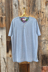 True Grit True Grit Bowery Burnouts S/S Slit Tee Splash