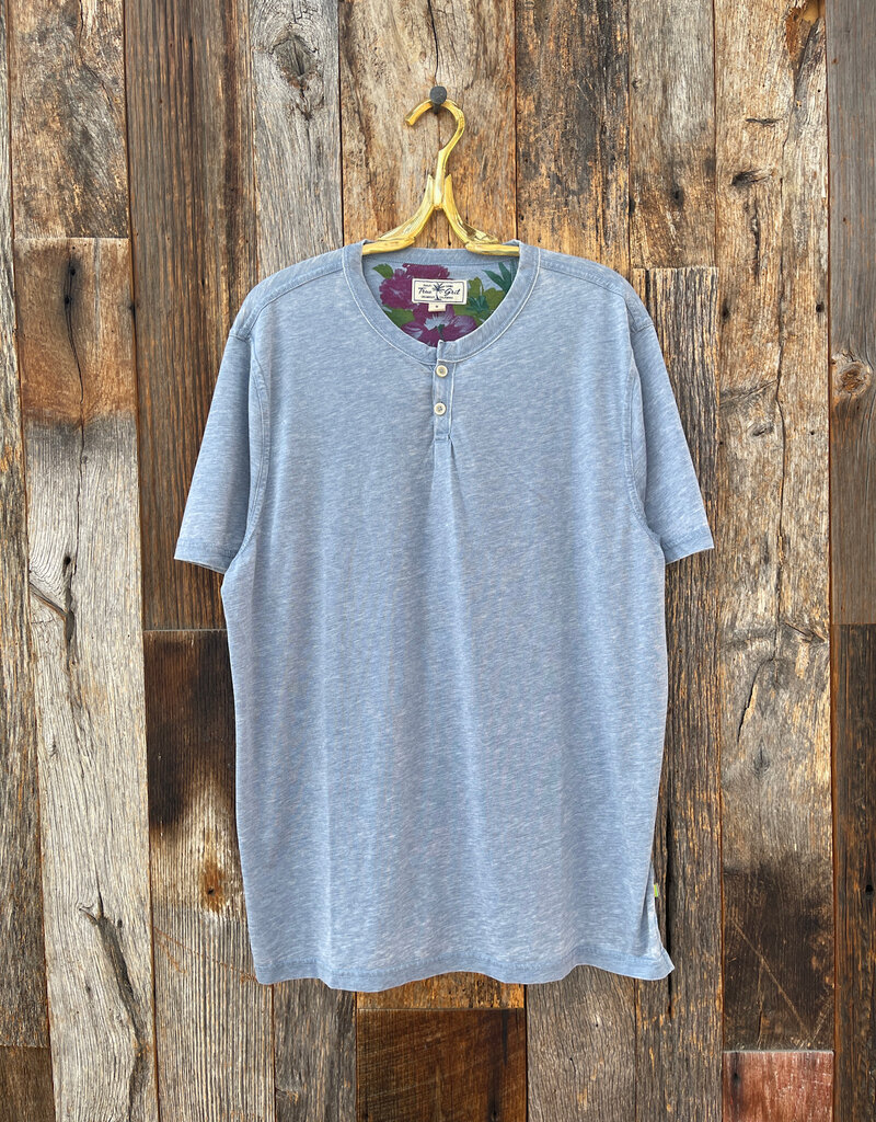 True Grit True Grit Bowery Burnouts S/S Slit Tee Splash