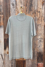 True Grit True Grit Bowery Burnouts S/S Polo Granite Green
