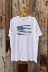 True Grit True Grit Vintage Screen S/S Crew White