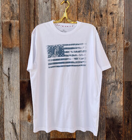 True Grit True Grit Vintage Screen S/S Crew White