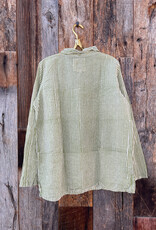 Auntie Oti Auntie Oti Stripe Button Shirt Green