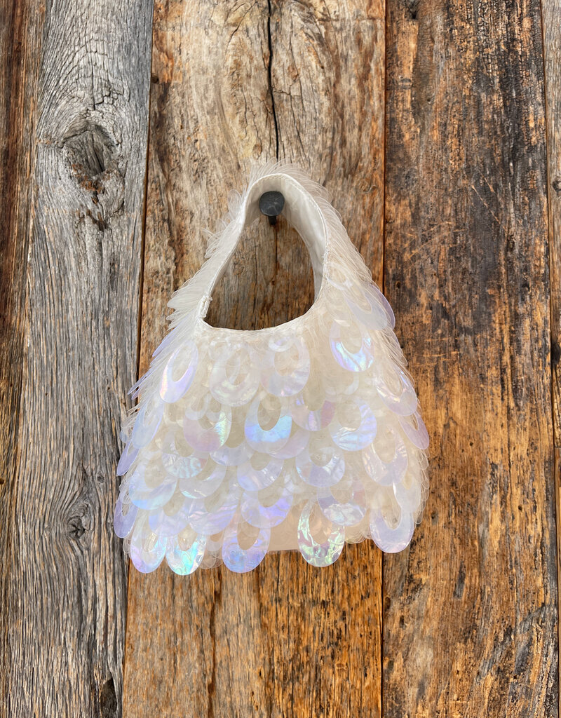Chan Luu Chan Luu Sequin Purse Clear PC-BG-8500