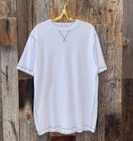 True Grit True Grit Heritage Slub W/ Contrast Coverstitch White