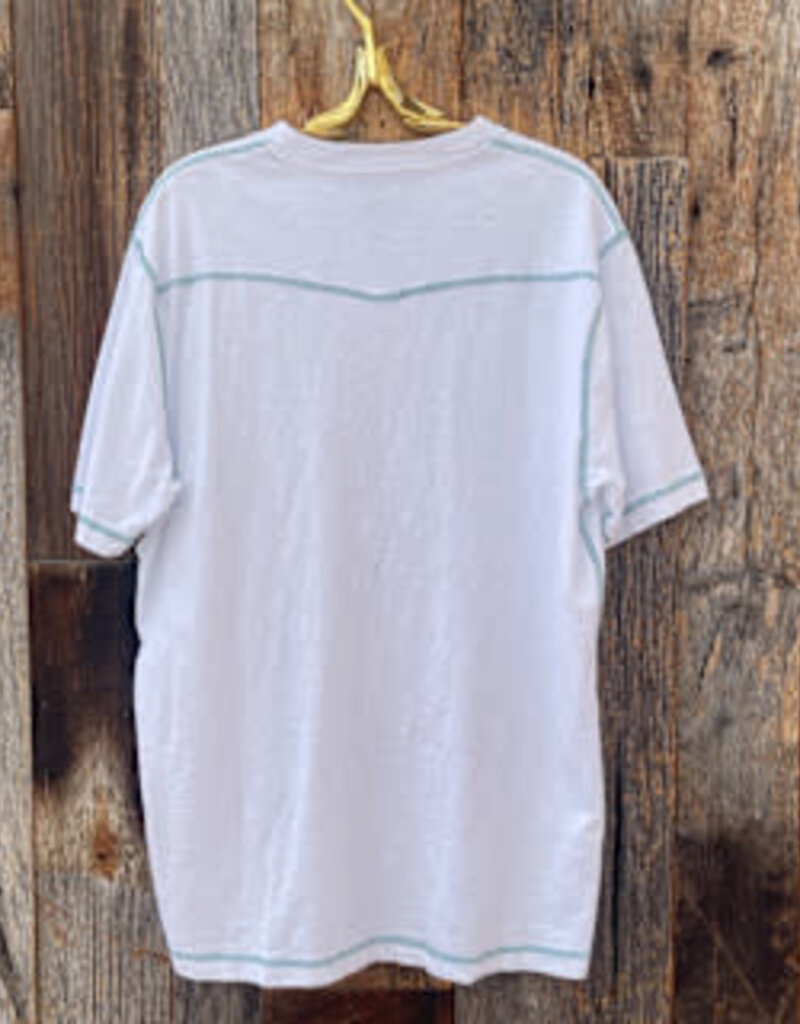True Grit True Grit Heritage Slub W/ Contrast Coverstitch White