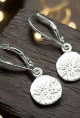 Ashton Handcrafted Jewelry Ashton Gambrion Star Coin Earrings