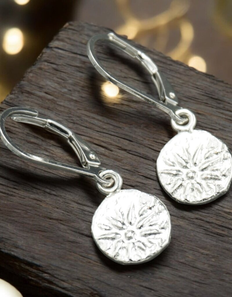 Ashton Handcrafted Jewelry Ashton Gambrion Star Coin Earrings