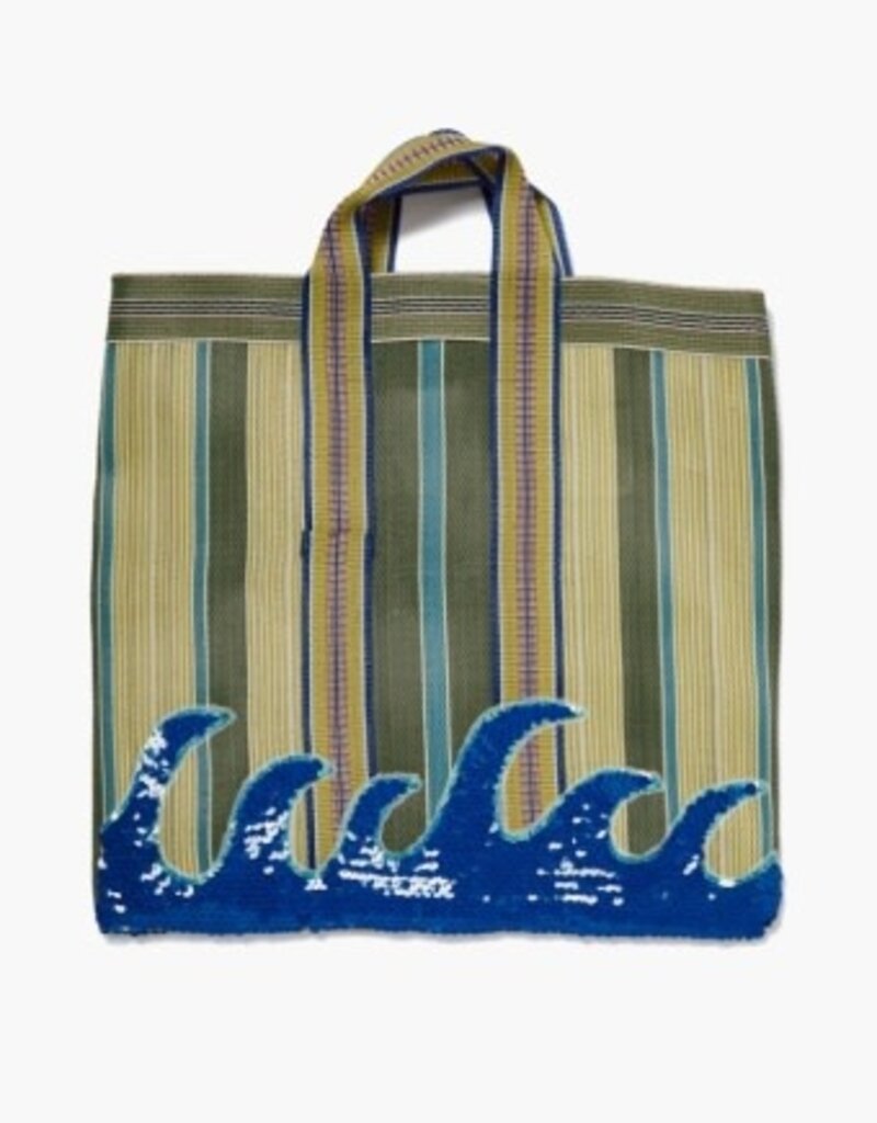 Chan Luu Chan Luu Recycled Market Bag Wave