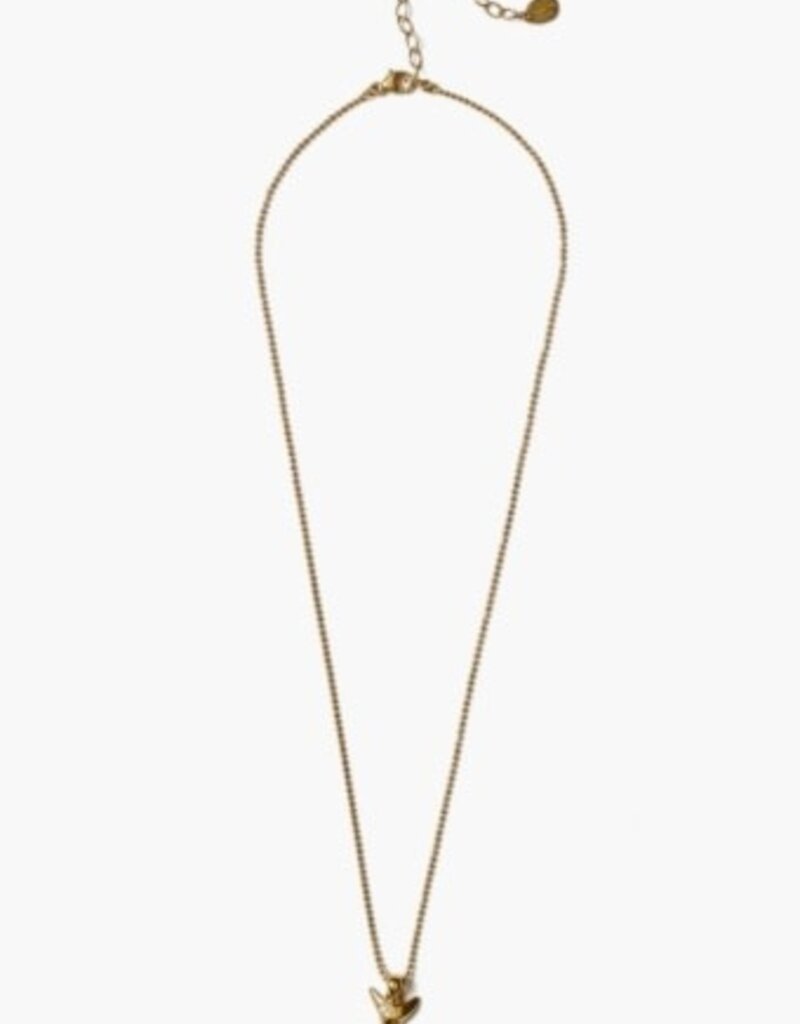 Chan Luu Chan Luu Mako Diamond Necklace Yellow Gold