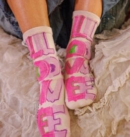 Magnolia Pearl Magnolia Pearl Circus Love MP Socks 179 Lilac Water*