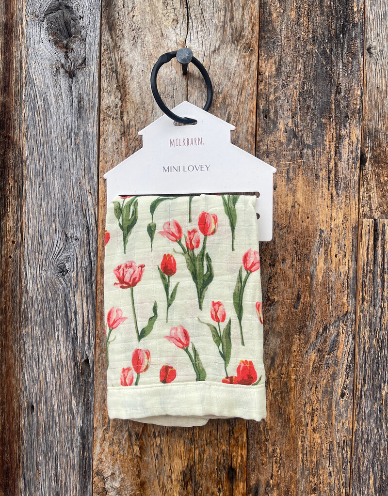 Milkbarn Milkbarn Bamboo Mini Lovey Tulip