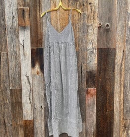 ...and for Good ...And for Good Hamptons Dress Black Stripe