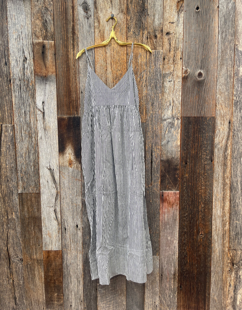 ...and for Good ...And for Good Hamptons Dress Black Stripe